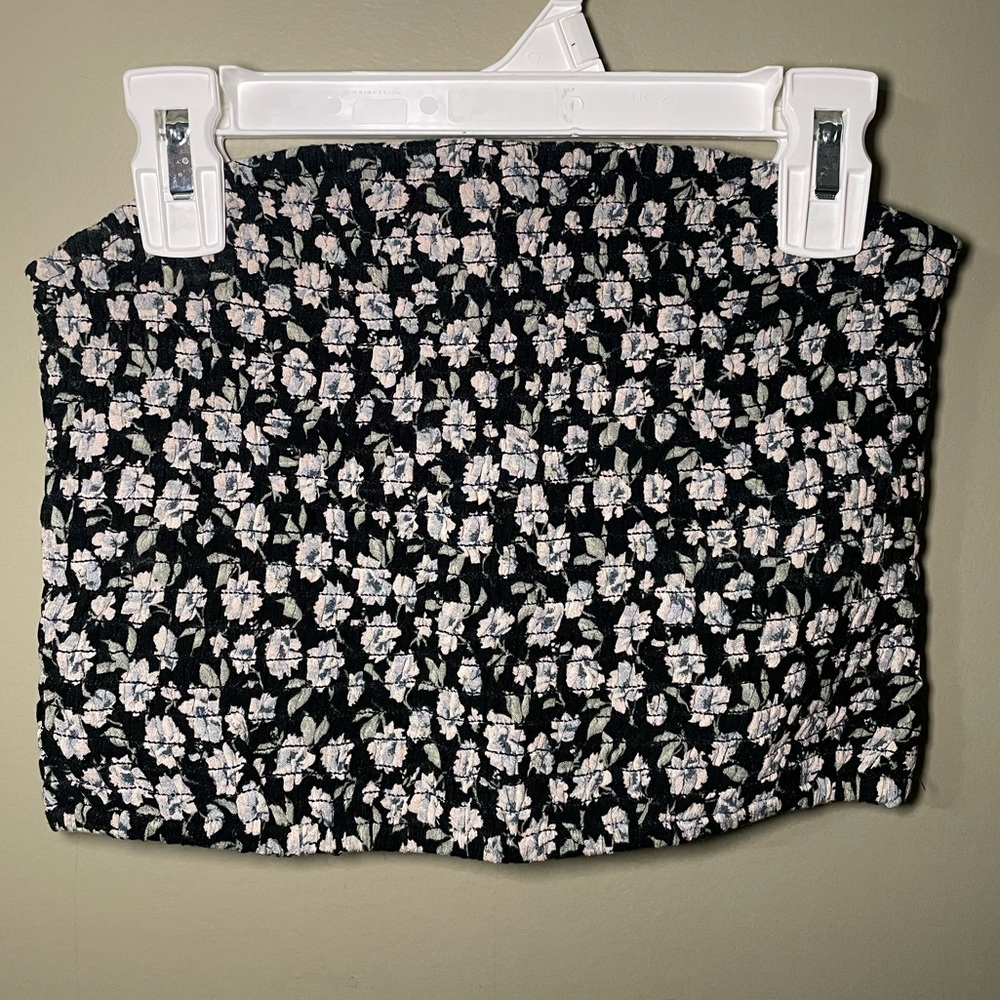 American Eagle Floral Tube Top